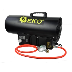 Nagrzewnica gazowa z reduktorem i termostatem 65KW GEKO G80415