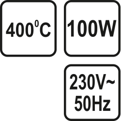 LUTOWNICA OPOROWA 100W 79397 STHOR