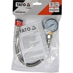 Zestaw do kontroli ciśnienia instal. wod YT-24790 YATO