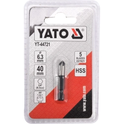 POGŁĘBIACZ DO METALU 6,3MM HEX YT-44721 YATO