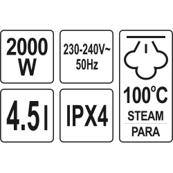 PAROWNICA DO USUWANIA TAPET 2000W YT-82320 YATO