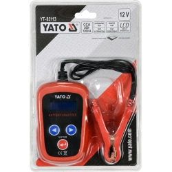 Elektroniczny tester akumulatorów YT-83113 YATO