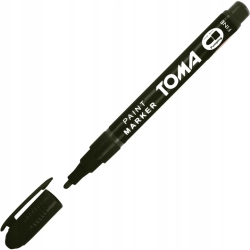Marker olejowy wodoodporny czarny 1,5mm TOMA TO-441/CZ