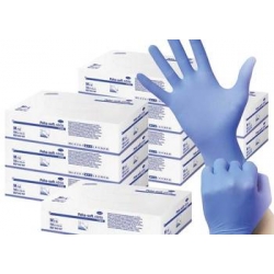 Rękawice nitrylowe diagnostyczne rozmiar XL - bardzo mocne 100szt.