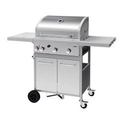 GRILL GAZOWY 3+1 ŻELIWNY RUSZT, 12,8KW