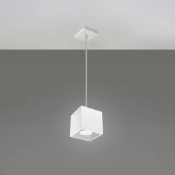 Lampa wisząca QUAD 1 biały SL.0062 Sollux Lighting