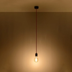 Lampa wisząca EDISON czarna SL.0152 Sollux Lighting