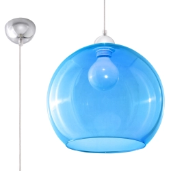 Lampa wisząca BALL błękitna SL.0251 Sollux Lighting