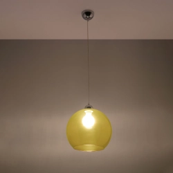 Lampa wisząca BALL żółta SL.0252 Sollux Lighting