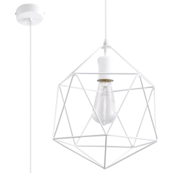 Lampa wisząca GASPARE biała SL.0290 Sollux Lighting