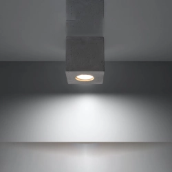 Plafon QUAD beton SL.0489 Sollux Lighting