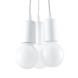 Lampa wisząca DIEGO 3 biała SL.0570 Sollux Lighting