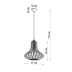 Lampa wisząca ELZA SL.0641 Sollux Lighting