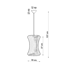 Lampa wisząca ORIANA SL.0642 Sollux Lighting