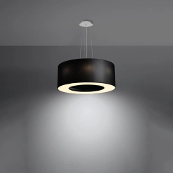 Żyrandol SATURNO 50 czarny SL.0748 Sollux Lighting