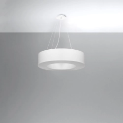 Żyrandol SATURNO 70 biały SL.0751 Sollux Lighting