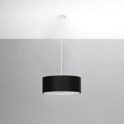 Żyrandol SKALA 30 czarny SL.0756 Sollux Lighting