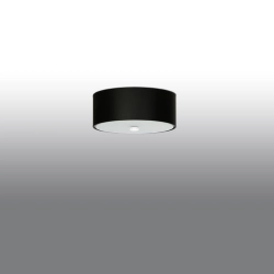 Plafon SKALA 30 czarny SL.0760 Sollux Lighting