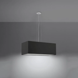 Żyrandol SANTA BIS 80 czarny SL.0780 Sollux Lighting