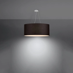 Żyrandol OTTO 70 czarny SL.0790 Sollux Lighting