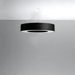 Żyrandol SATURNO 90 czarny SL.0796 Sollux Lighting