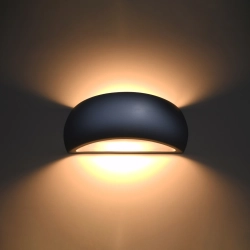Kinkiet ceramiczny PONTIUS szary SL.0875 Sollux Lighting