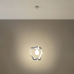 Lampa wisząca TRES biała SL.0929 Sollux Lighting