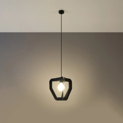 Lampa wisząca TRES czarna SL.0930 Sollux Lighting