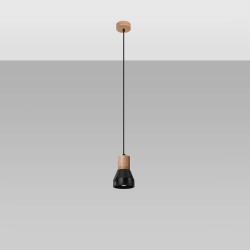 Lampa wisząca QUBIC czarna SL.0963 Sollux Lighting