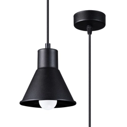 Lampa wisząca TALEJA 1 czarna [E27] SL.0985 Sollux Lighting