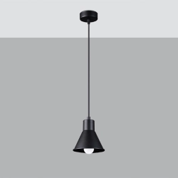 Lampa wisząca TALEJA 1 czarna [E27] SL.0985 Sollux Lighting