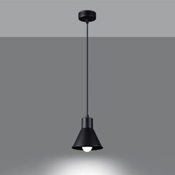 Lampa wisząca TALEJA 1 czarna [E27] SL.0985 Sollux Lighting