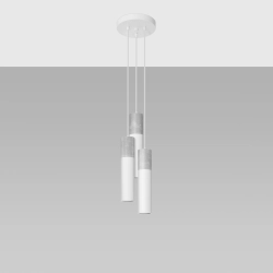 Lampa wisząca BORGIO 3P biały SL.1080 Sollux Lighting