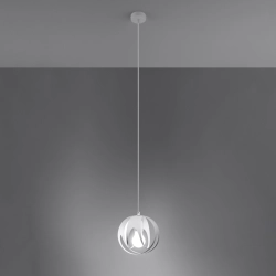 Lampa wisząca TULOS 1 biała SL.1083 Sollux Lighting