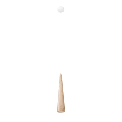 Lampa wisząca SULA 1 naturalne drewno SL.1100 Sollux Lighting