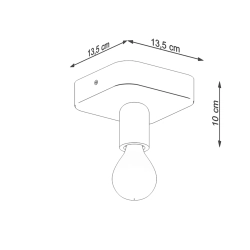 Plafon TAVO 1 SL.1156 Sollux Lighting