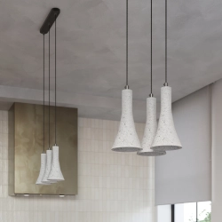 Lampa wisząca REA 2 beton SL.1224 Sollux Lighting