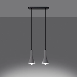 Lampa wisząca REA 2 beton SL.1224 Sollux Lighting