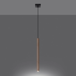 Lampa wisząca PASTELO 1 drewno SL.1266 Sollux Lighting