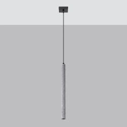 Lampa wisząca PASTELO 1 beton SL.1271 Sollux Lighting