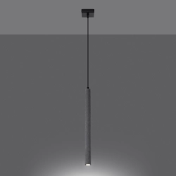 Lampa wisząca PASTELO 1 beton SL.1271 Sollux Lighting