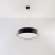 Lampa wisząca ARENA 45 czarna SL.0118 Sollux Lighting