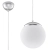 Lampa wisząca UGO 20 chrom SL.0263 Sollux Lighting