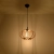 Lampa wisząca MANDELINO naturalne drewno SL.0392 Sollux Lighting