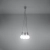 Lampa wisząca DIEGO 5 biała SL.0571 Sollux Lighting