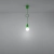 Lampa wisząca DIEGO 1 zielony SL.0581 Sollux Lighting