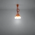 Lampa wisząca DIEGO 5 pomarańczowy SL.0586 Sollux Lighting