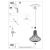 Lampa wisząca ELZA SL.0641 Sollux Lighting