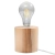 Lampa biurkowa SALGADO naturalne drewno SL.0674 Sollux Lighting