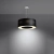 Żyrandol SATURNO 50 czarny SL.0748 Sollux Lighting